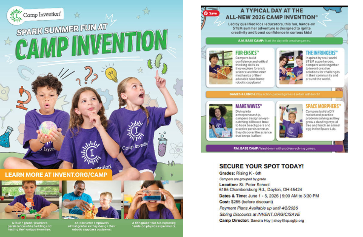 Camp Invention Flyer